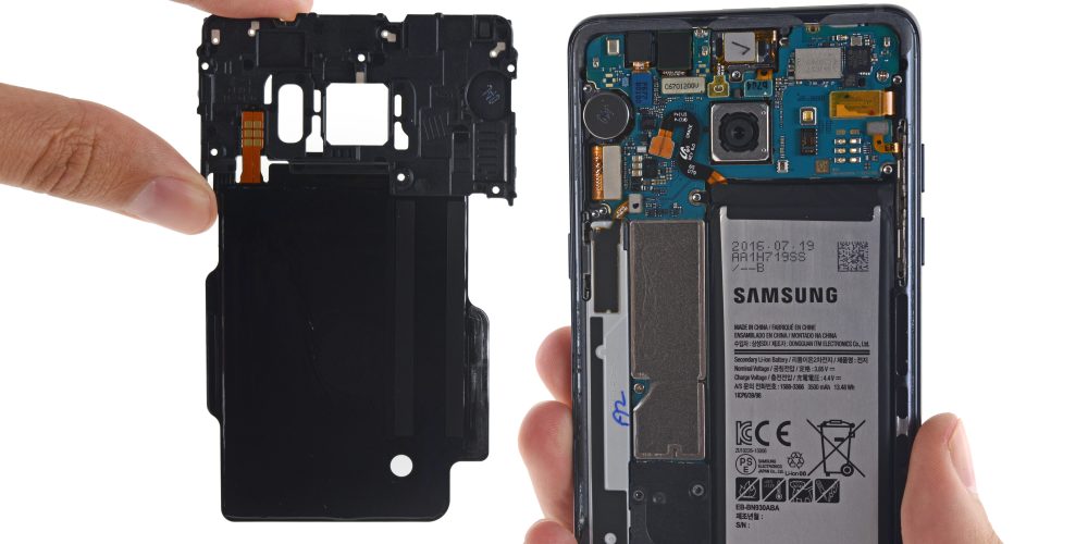 sollys kirurg Lige Just like the S7/edge, Samsung's new Note 7 is barely repairable
