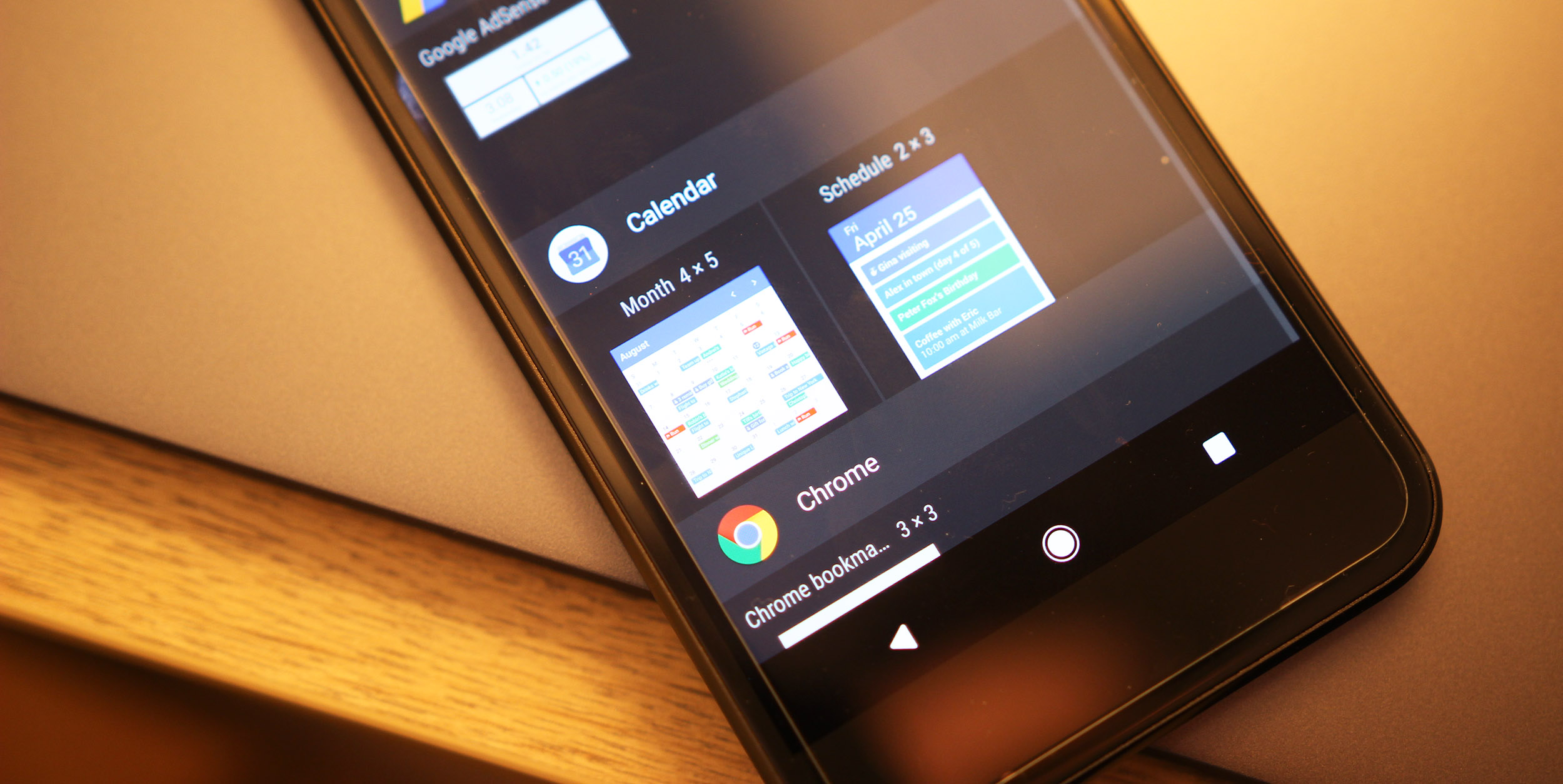 Google Calendar 5.6.2 adds a Month view homescreen widget