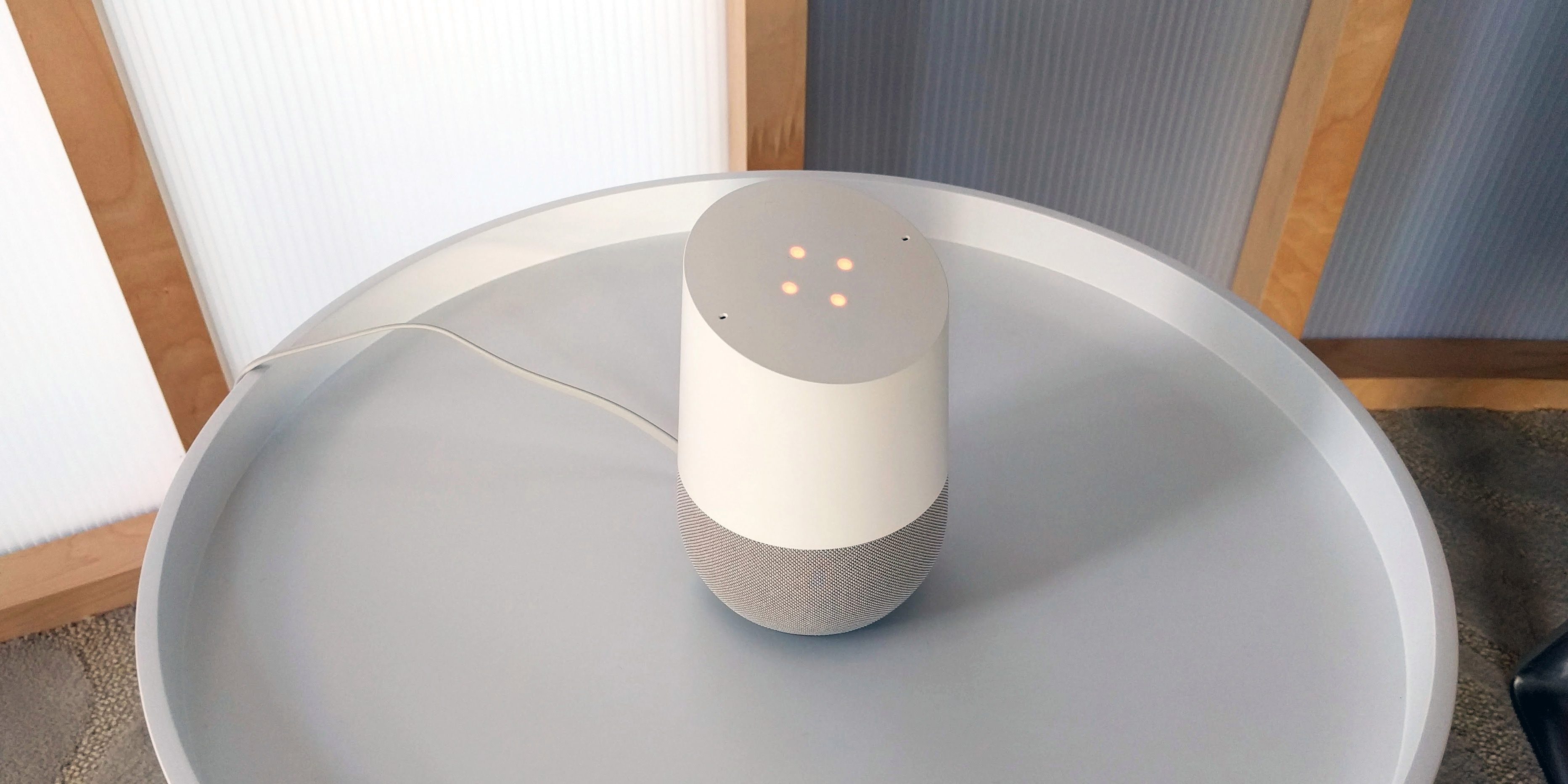 how to turn on the lights with google home