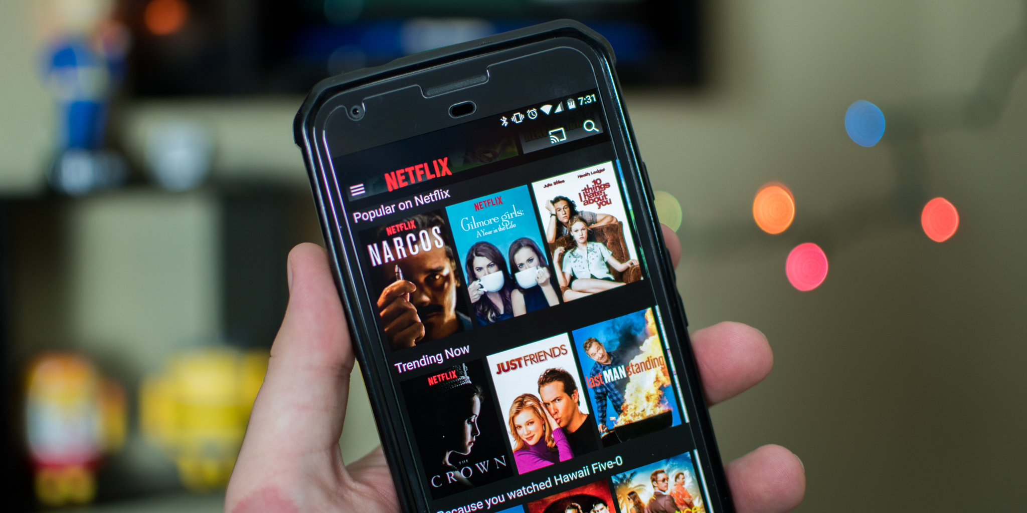 How to download and manage movies and shows in the Netflix app for Android