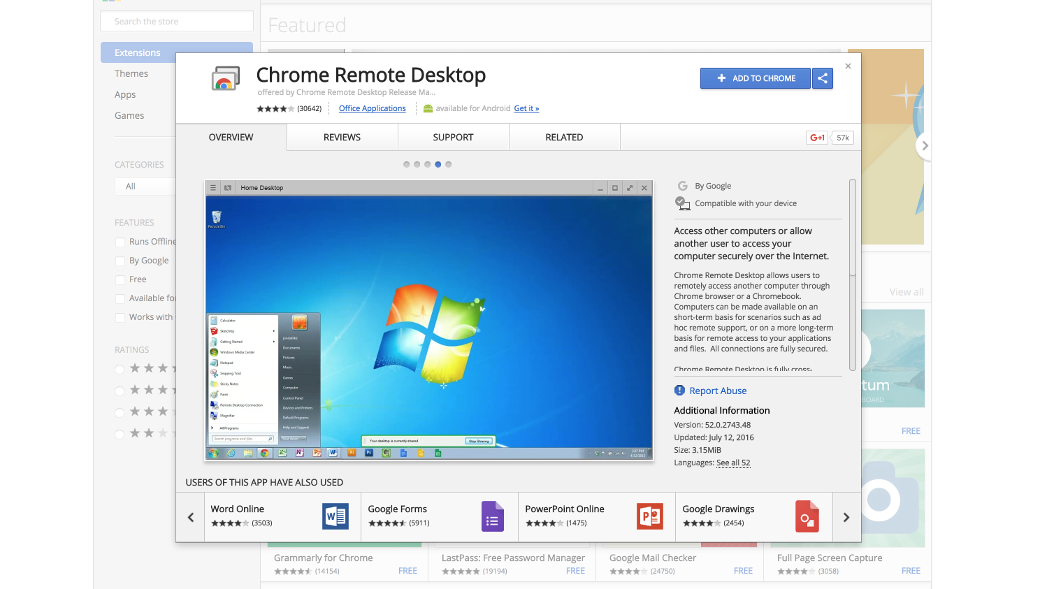 chrome remote desktop download for mac