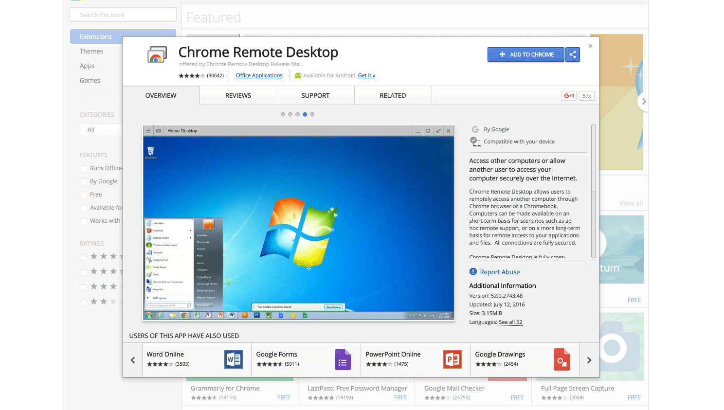 chrome remote desktop download mac