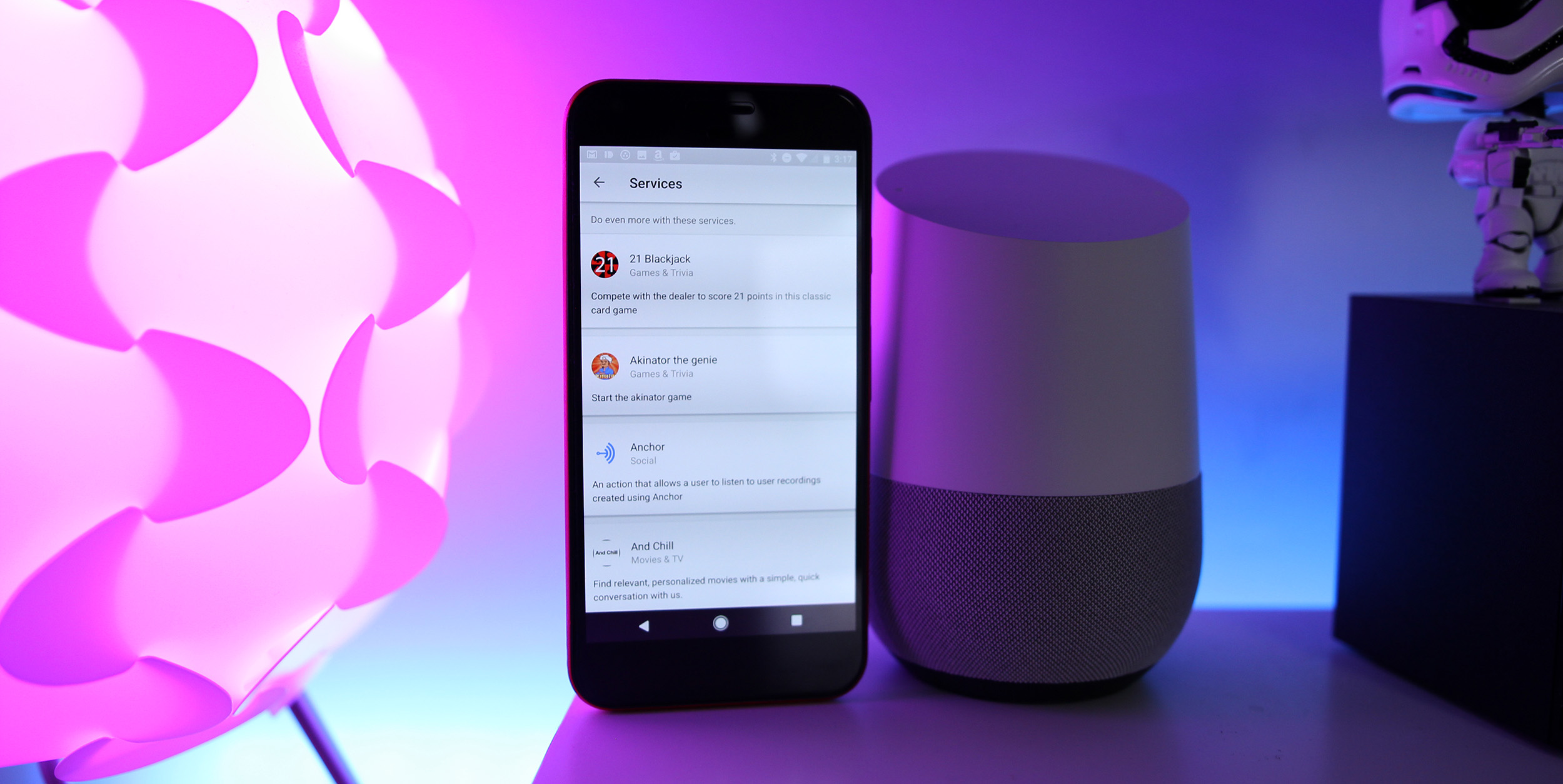 Play phone audio 2024 on google home