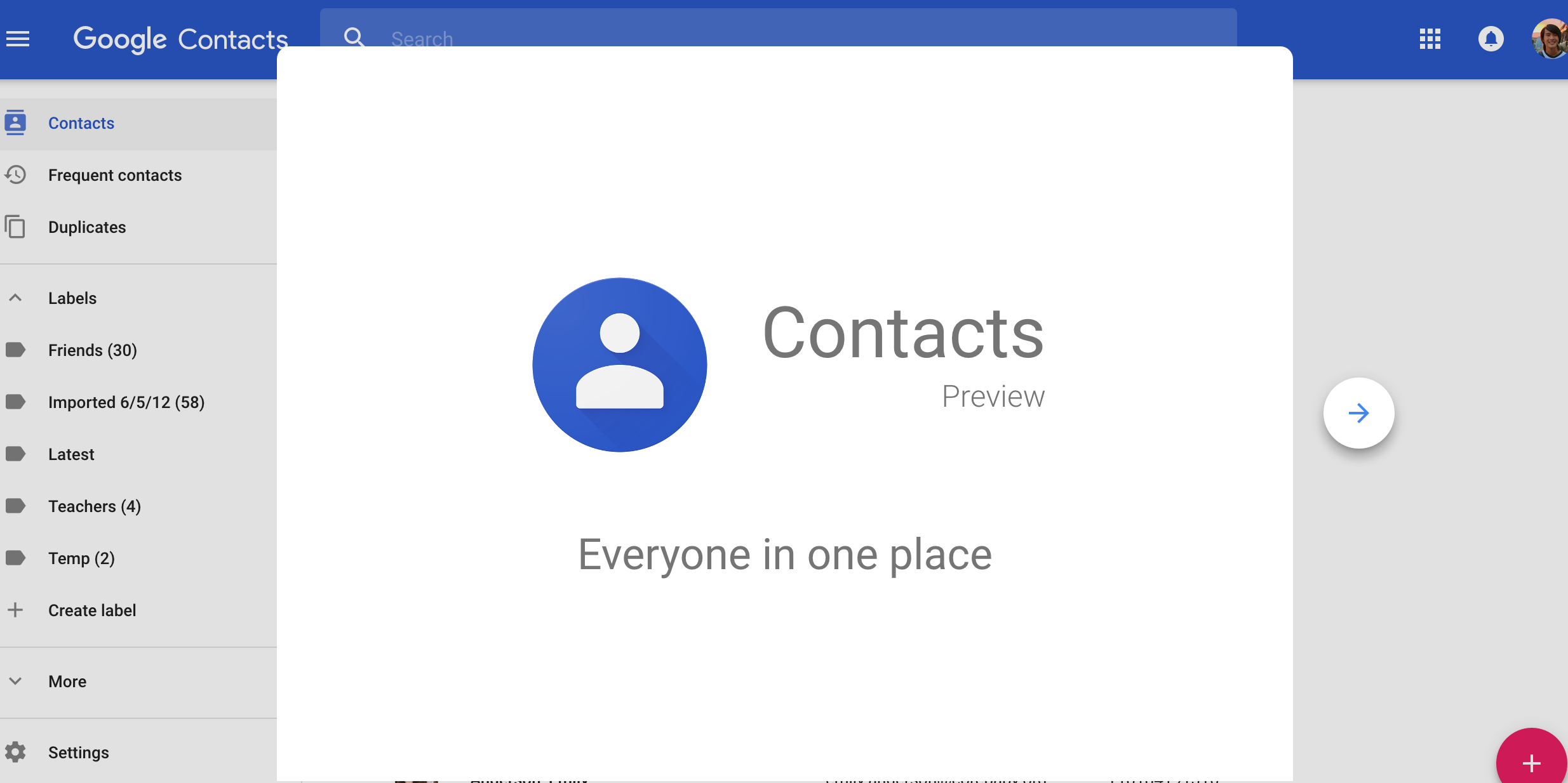 Old Google Contacts will be deprecated next year as new design reaches  feature parity - 9to5Google