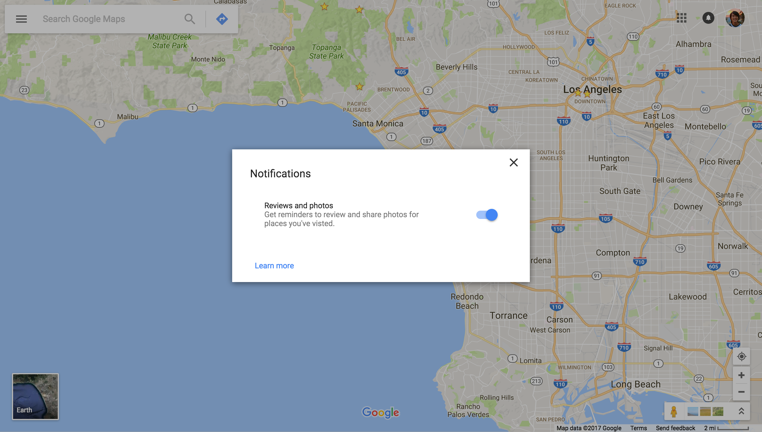 Google Maps Web Notifications 2 