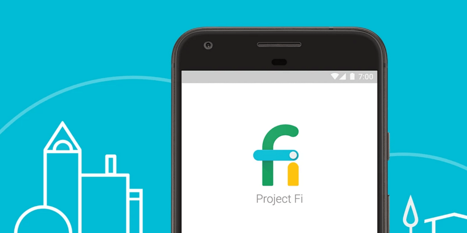 Project Fi. Google Fi logo. Google Fi=ORMS.