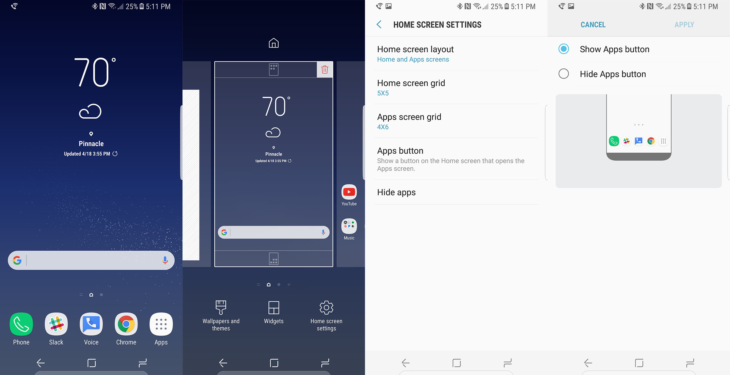 How To Enable The App Drawer Button On The Galaxy S8 9to5google