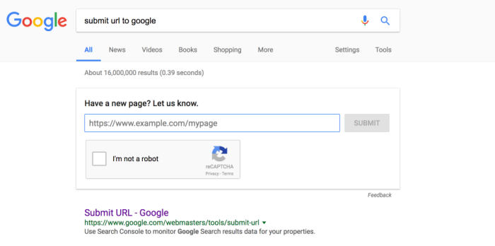 Google now lets you submit URLs for indexing directly from search ...