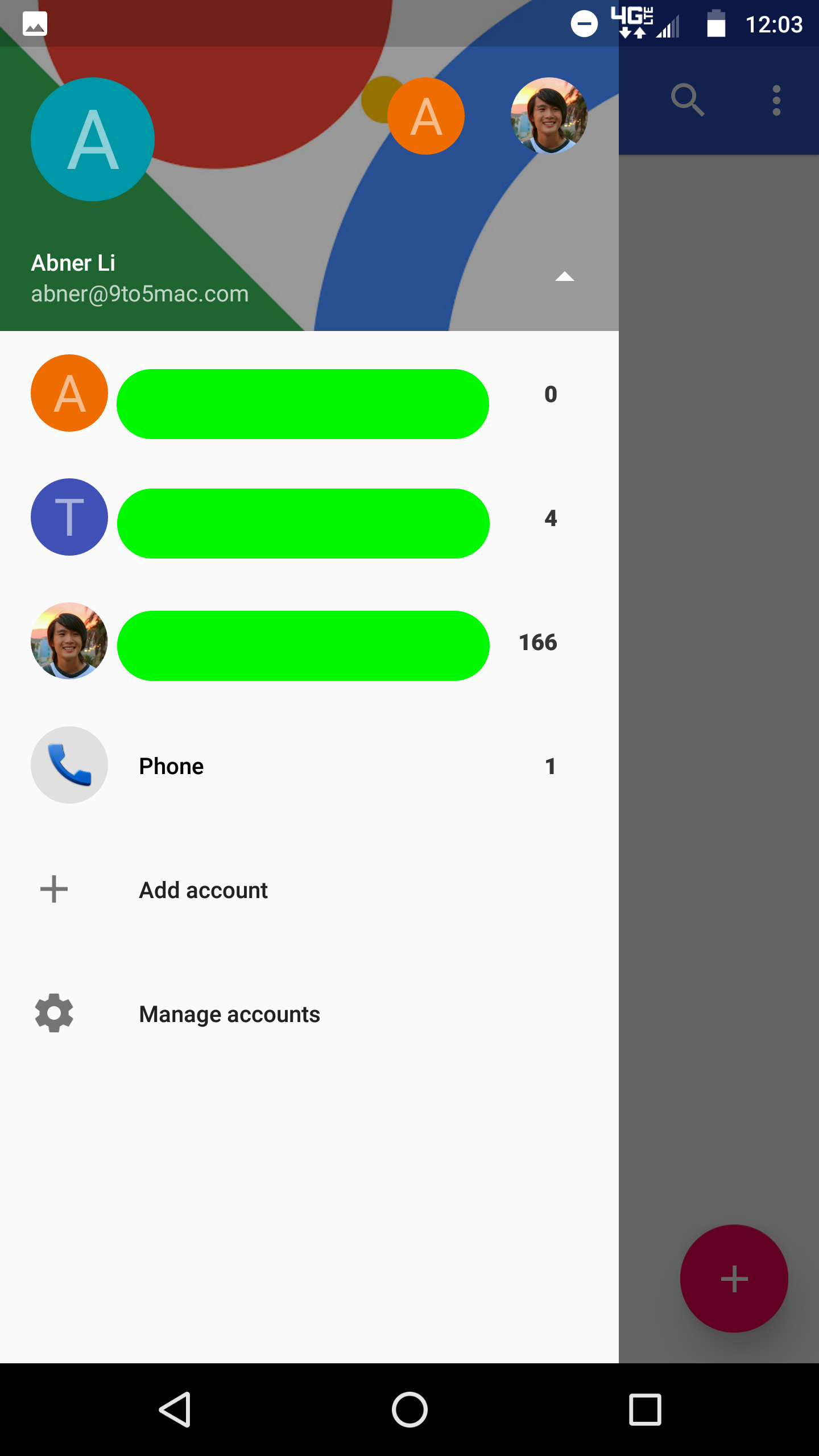 view private contact details in google contacts