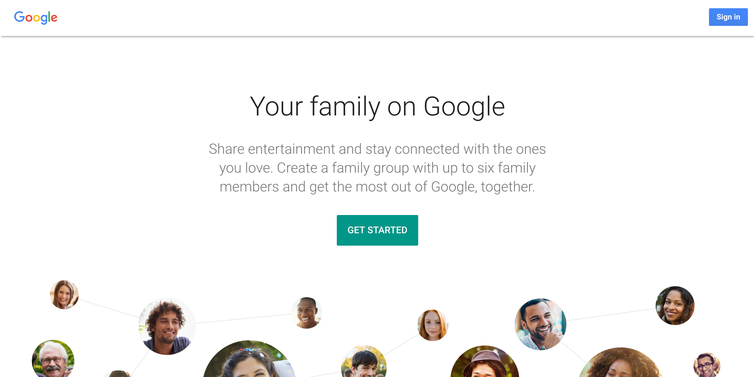 google introduces family group for