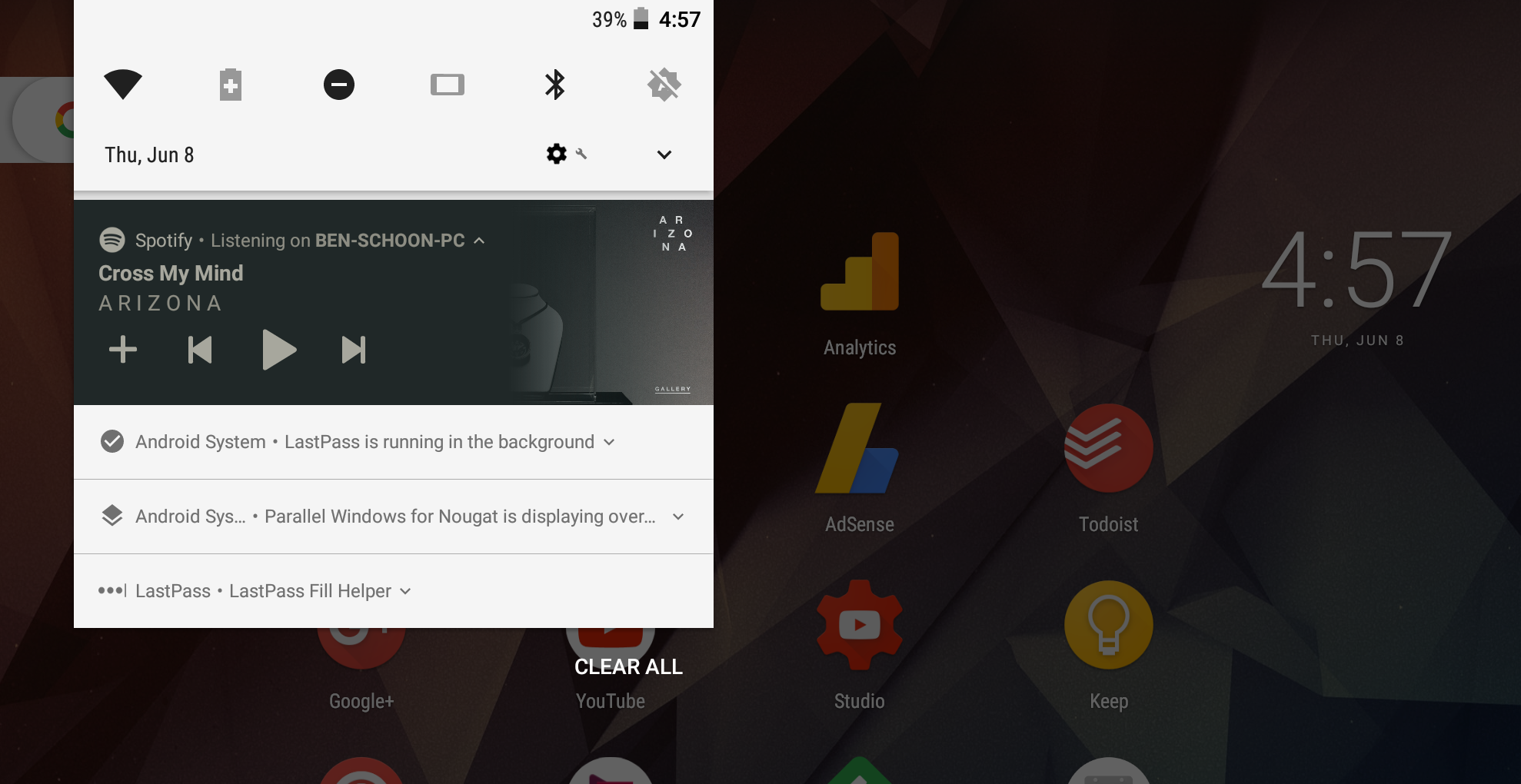 Android overlay. Copyaudiohaldumpservice is Running уведомление. Running Notification.