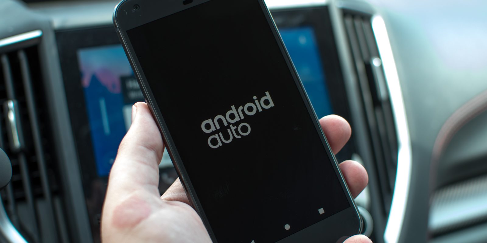 android auto handset locked