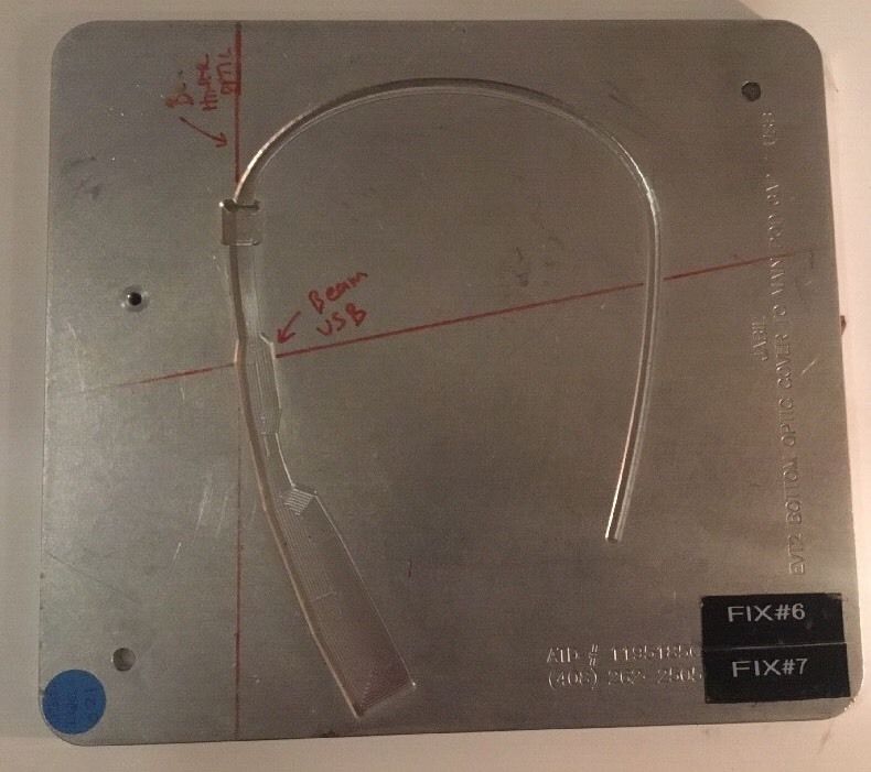 Google Glass manufacturing equipment and prototype R&D parts being sold