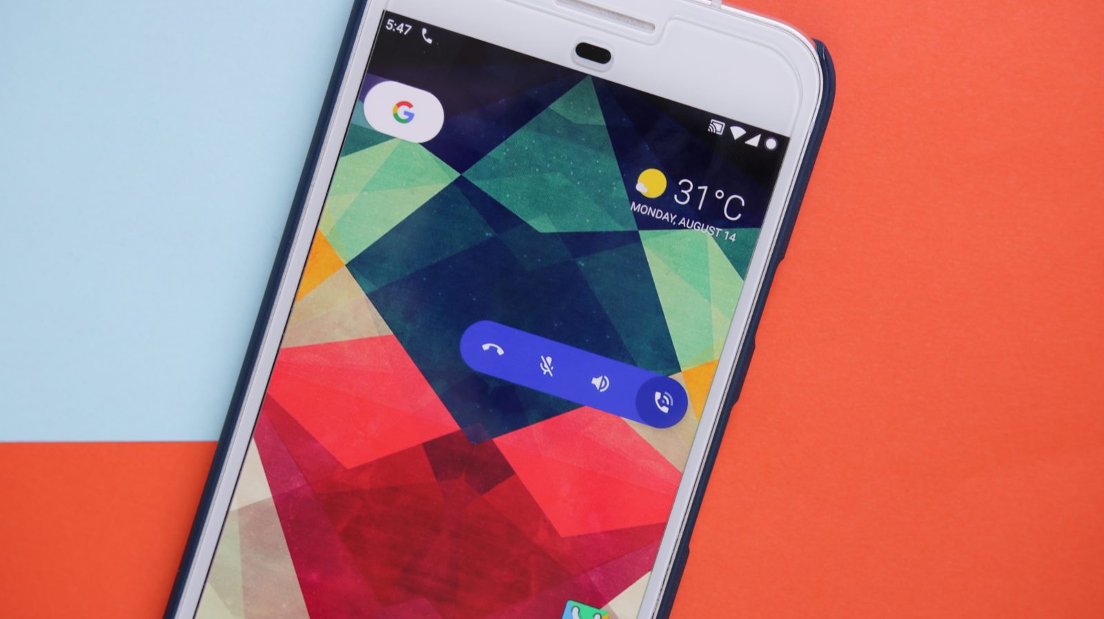 Google is working on a new in-call home screen floating bubble for the ...