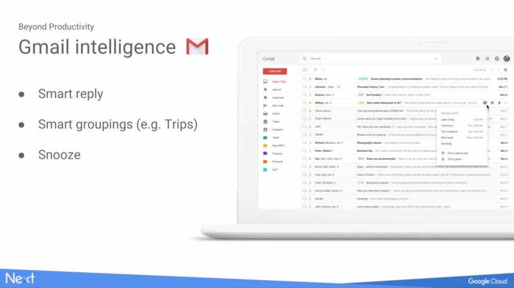 gmail web material redesign