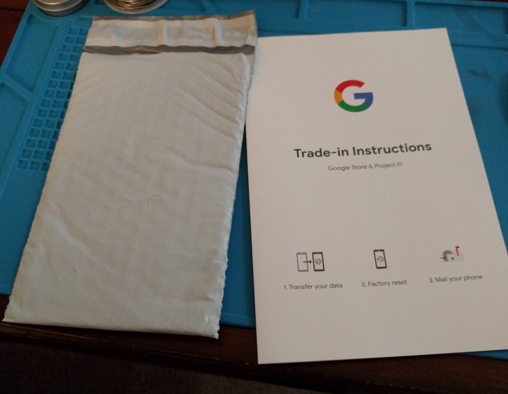 First Google Store, Project Fi trade-in kits appear, apparently provide