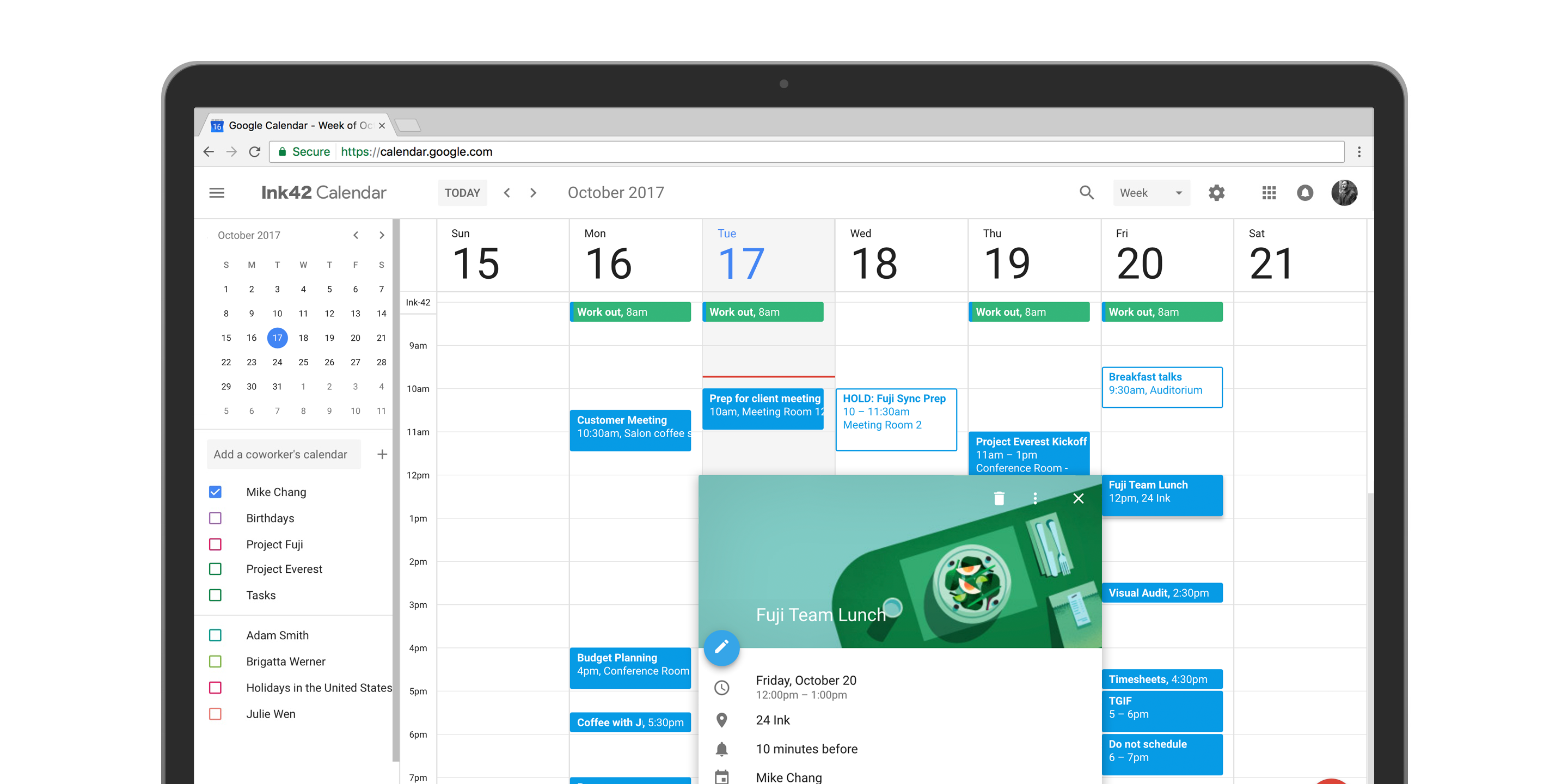 is there an mac app for google calendar?