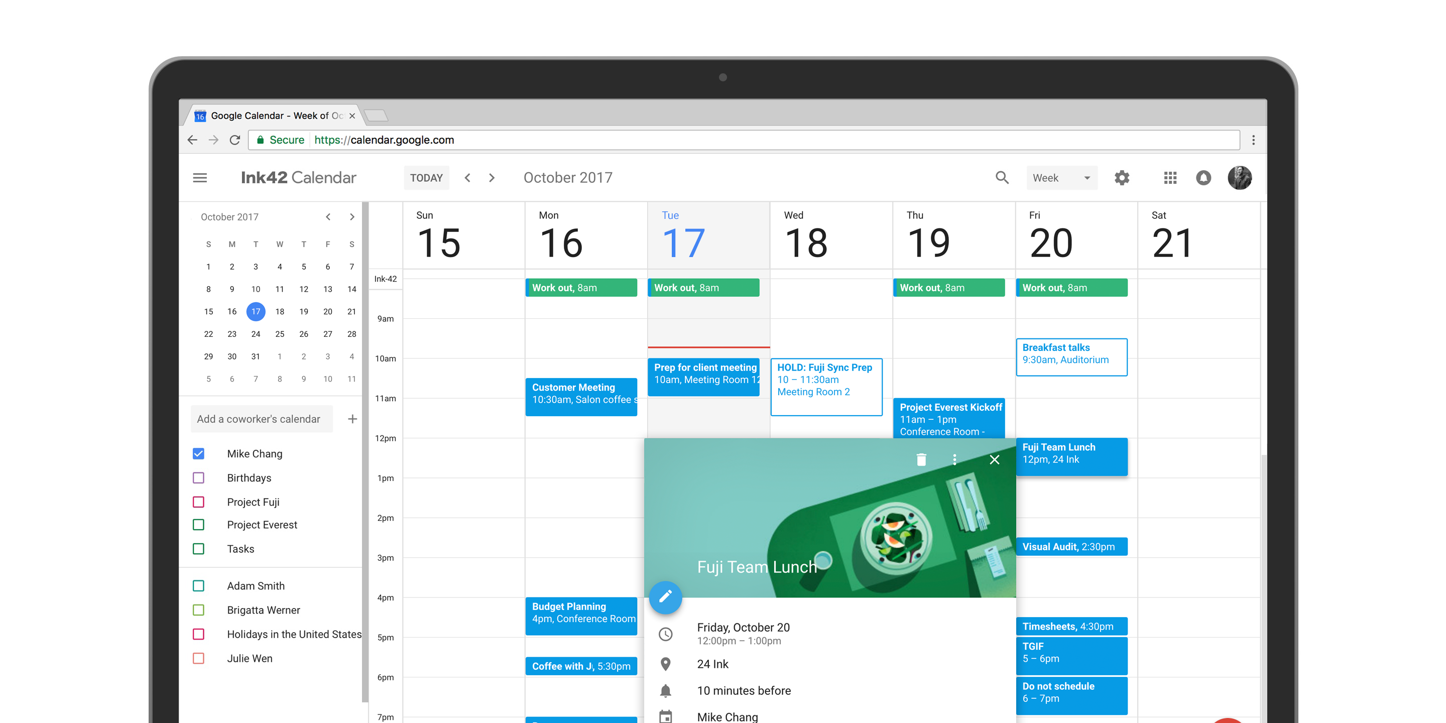 Is there an mac app for google calendar? soswoman