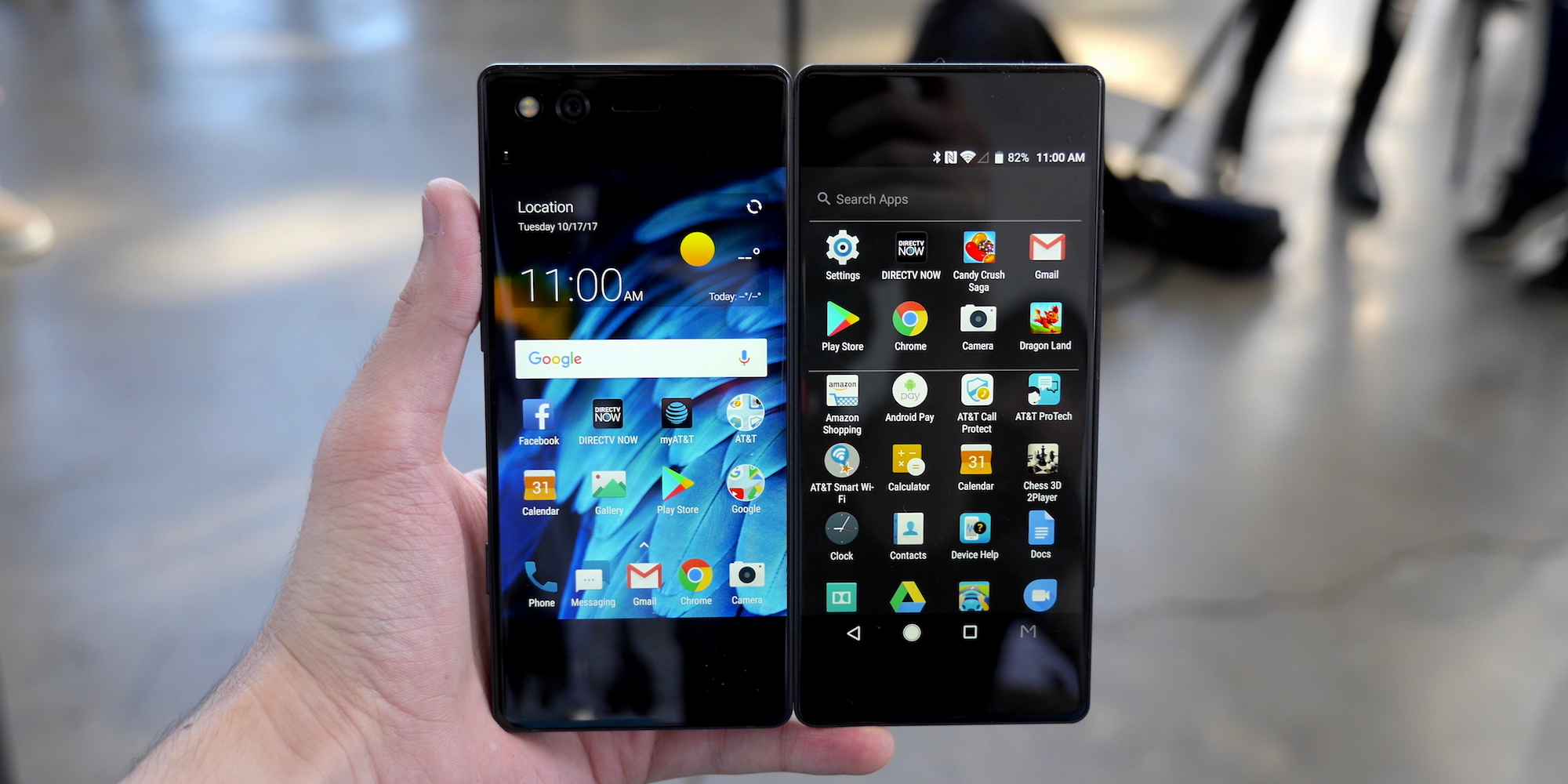 ZTE Axon M Hands-on: The Dual-screen Foldable Phone, Take Two [Video]