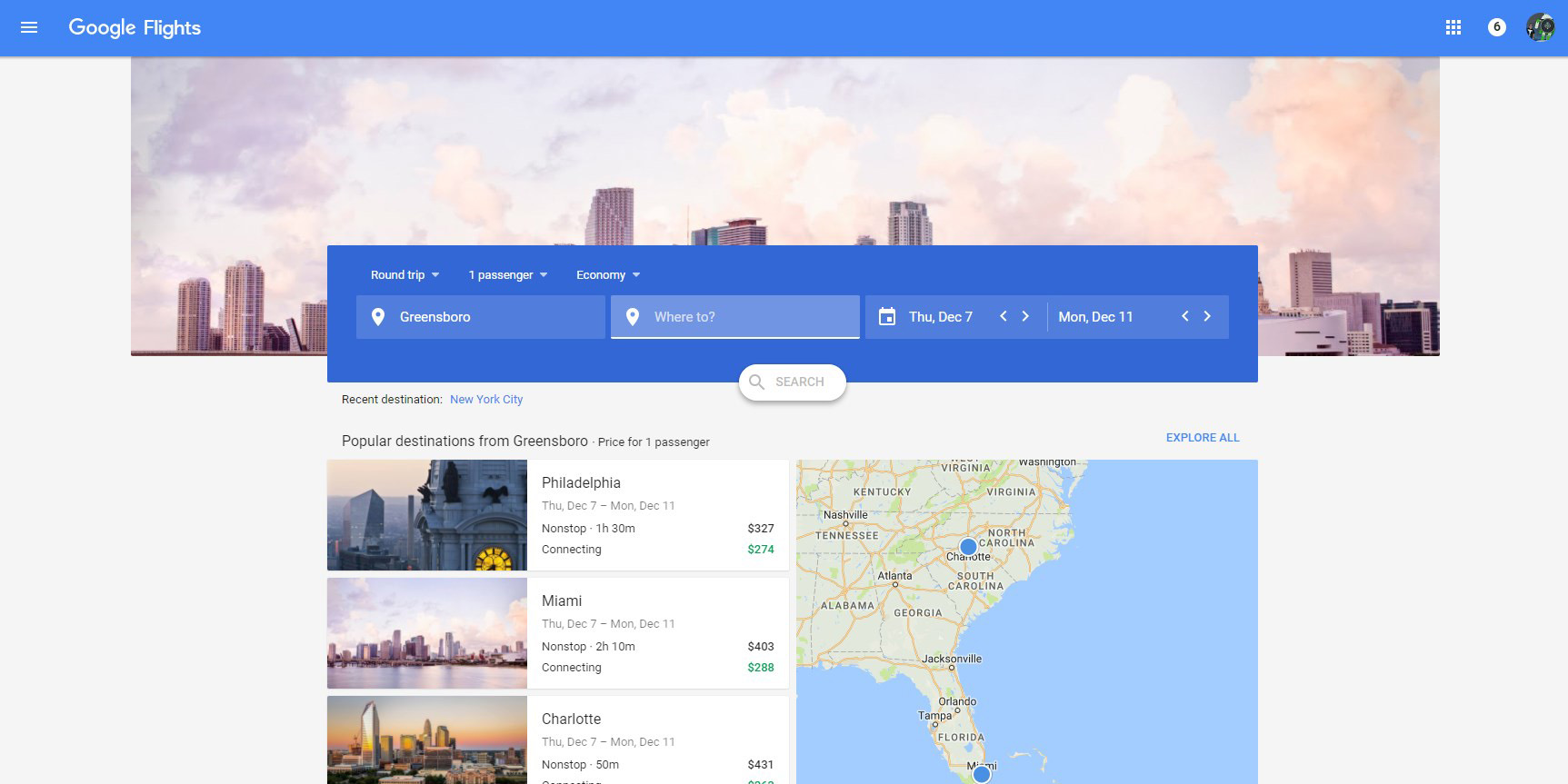 Google Flights Gets A New Look On Desktop With Material Design Front ...