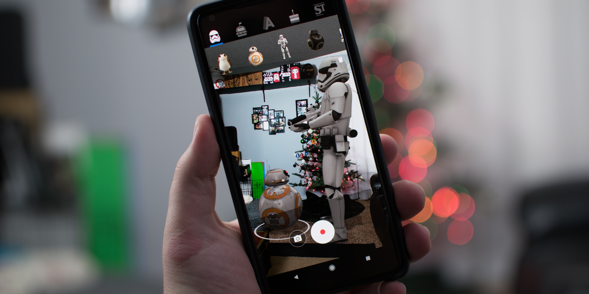 Hands-on] How use Google's AR Stickers on the Pixel 2 w/ Porgs, more