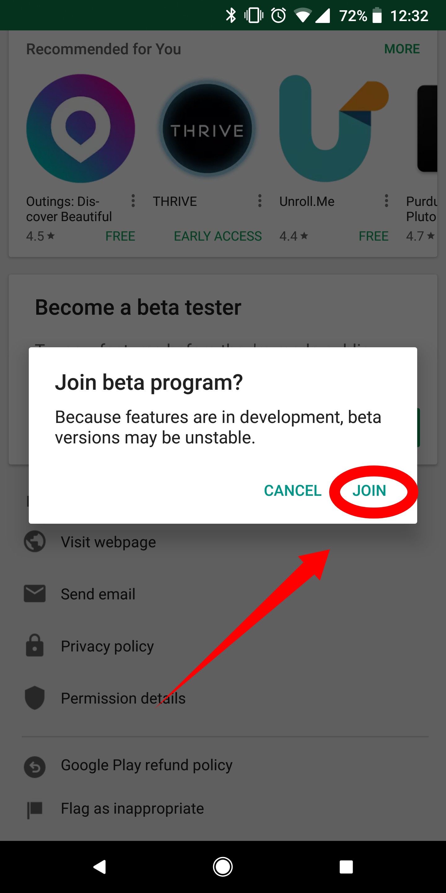 how to access google play store app