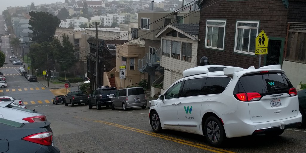 Waymo returns to San Francisco to further train its autonomous Chrysler ...