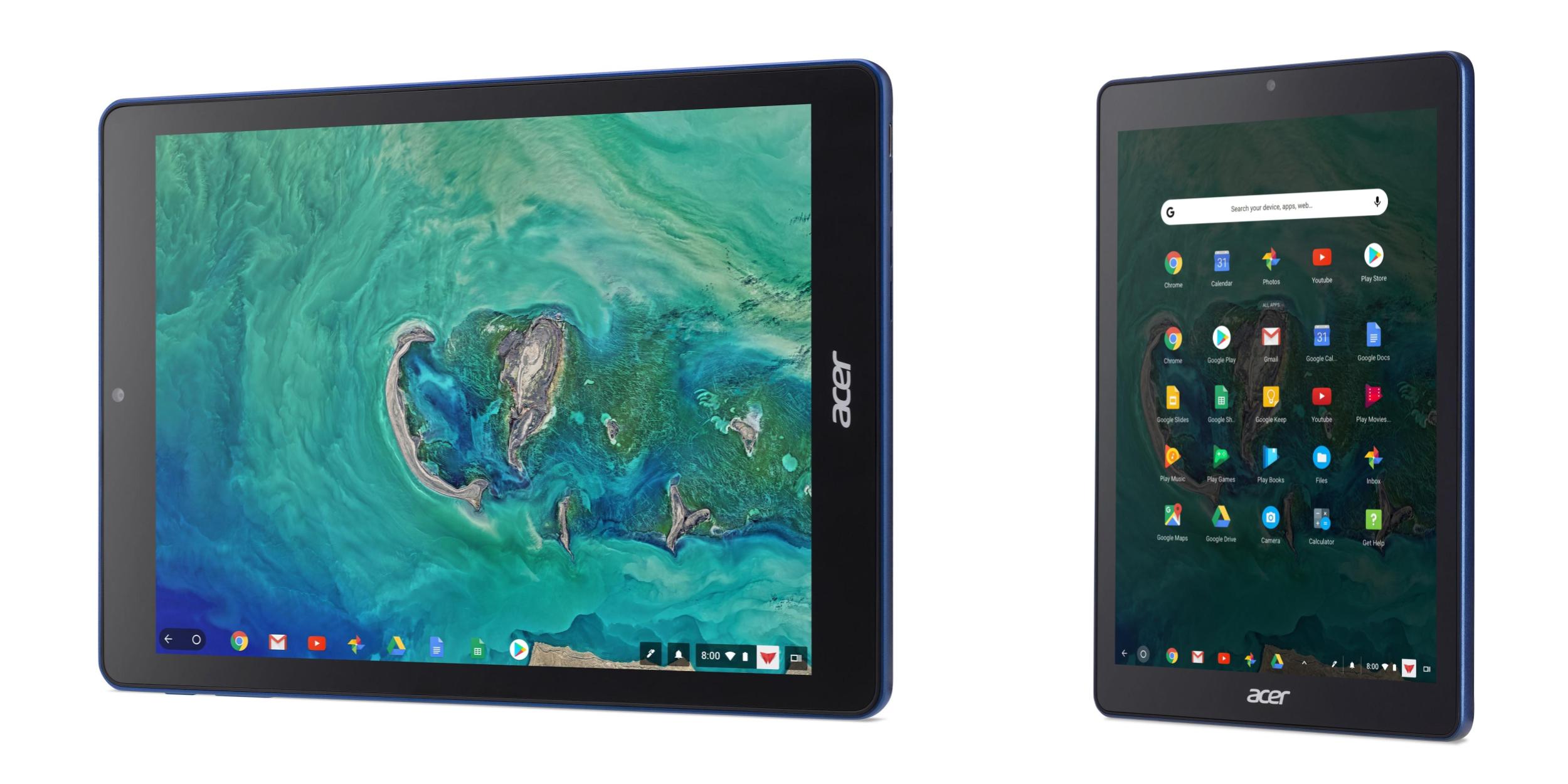 Google Debuts Chrome Os Tablets To Take On The Ipad W 329 Acer Chromebook Tab 10 9to5google