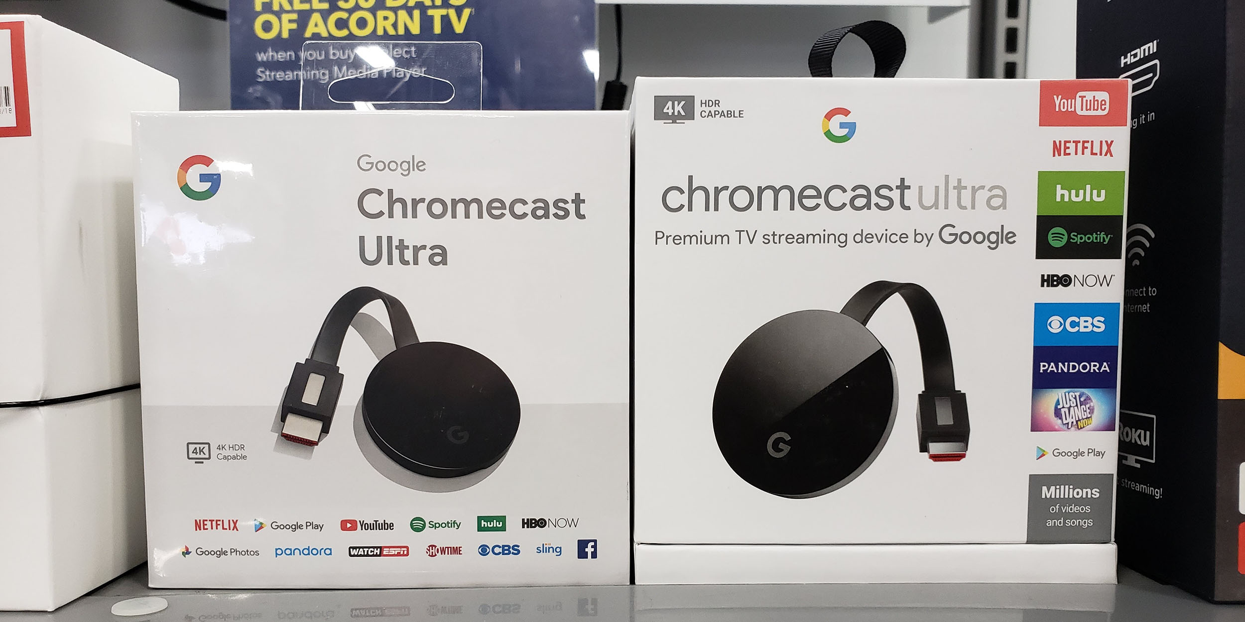 mørkere hat skruenøgle Google quietly revamps Chromecast and Chromecast Ultra packaging to match  Pixel 2