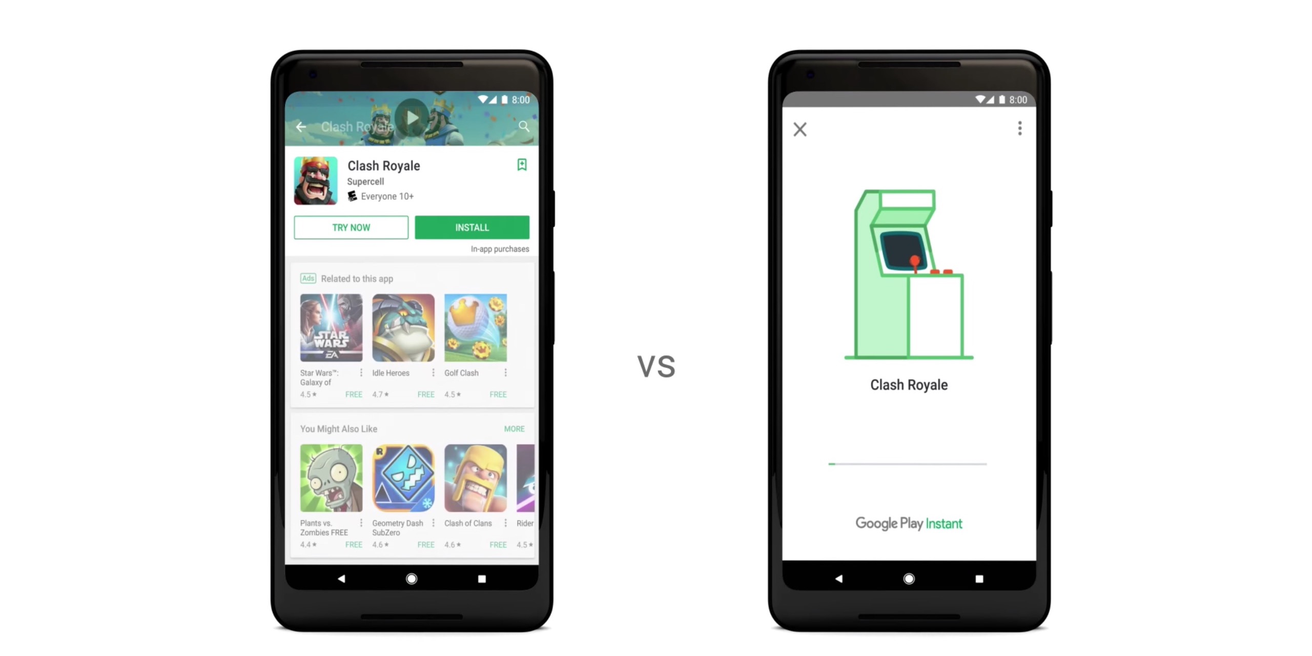 Google Play Instant for Android will allow users to try a game