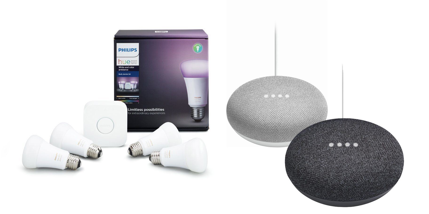 google and philips hue