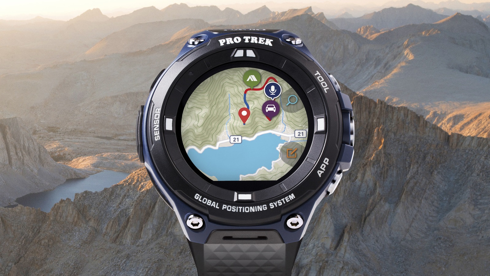 Casio protrek sale android wear