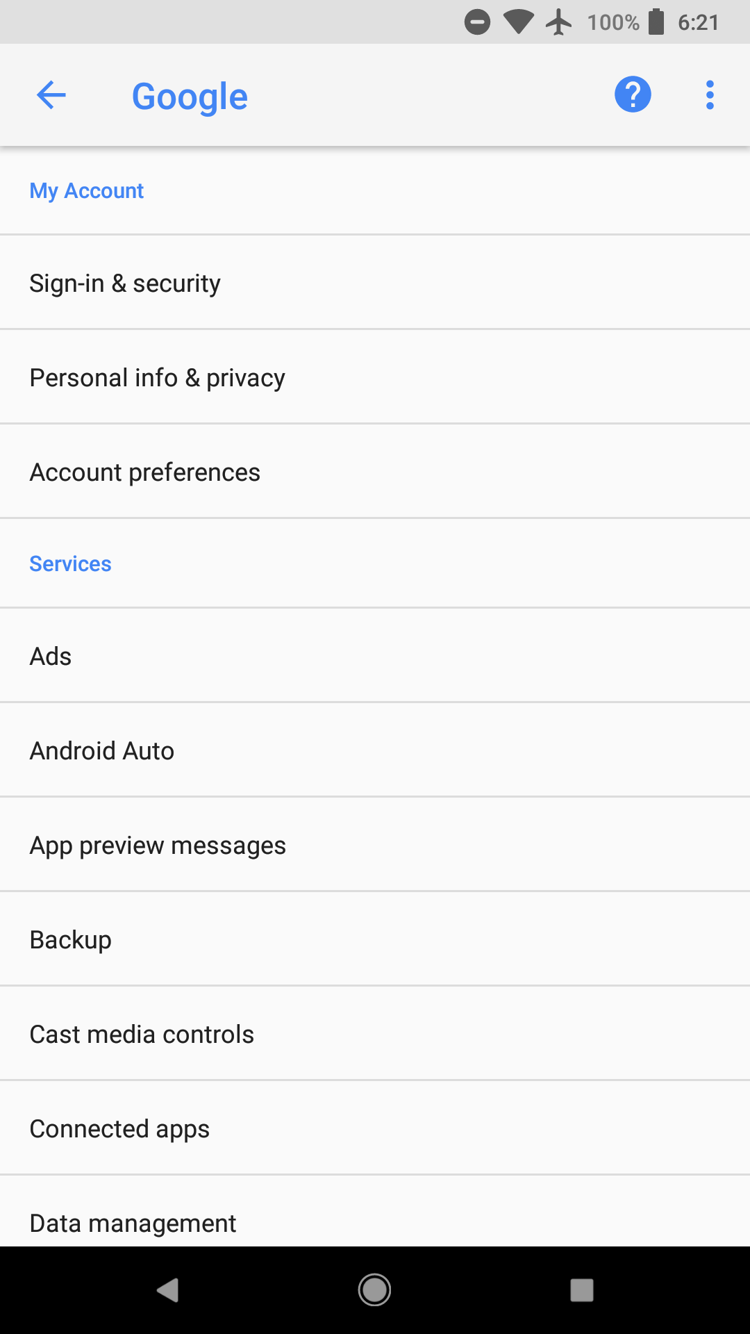 This is the ‘Material Design 2’ revamp of Google Account settings in ...
