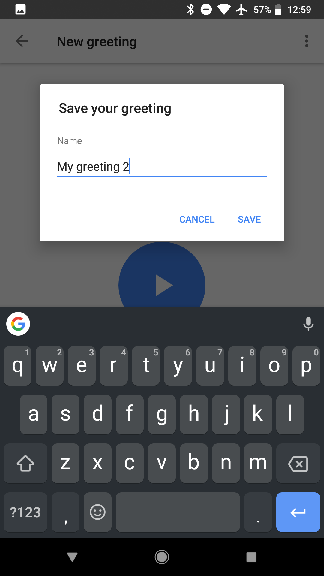 Google Voice now lets you record voicemail greetings on Android and iOS