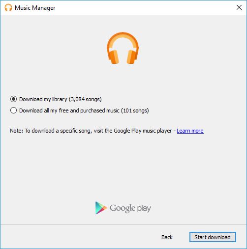 music manager google music download