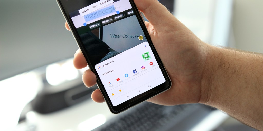 Google Lens rolling out to more camera apps as real-time, smart text