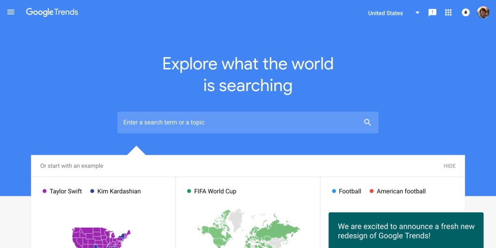 Google Trends Updated W Simpler Design Infographics Focus On Curated Data Stories 9to5google