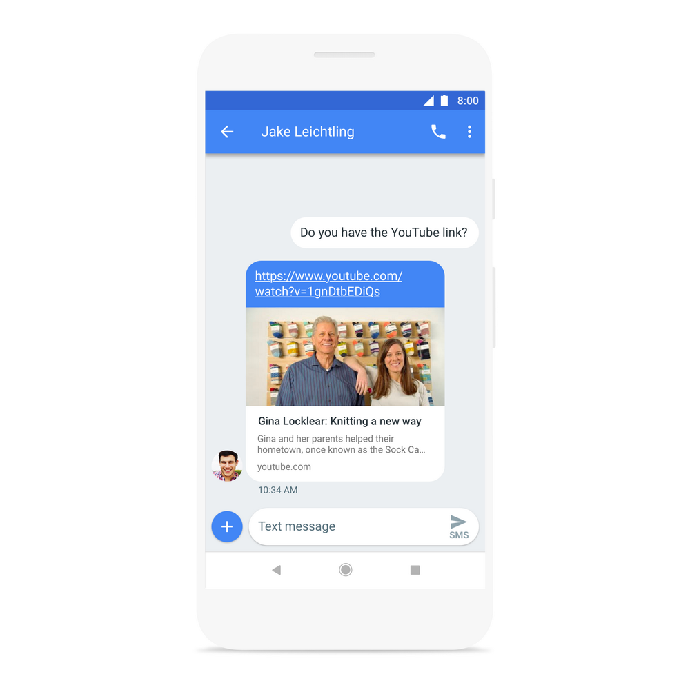 Google Messages ahora se llama Android Messages