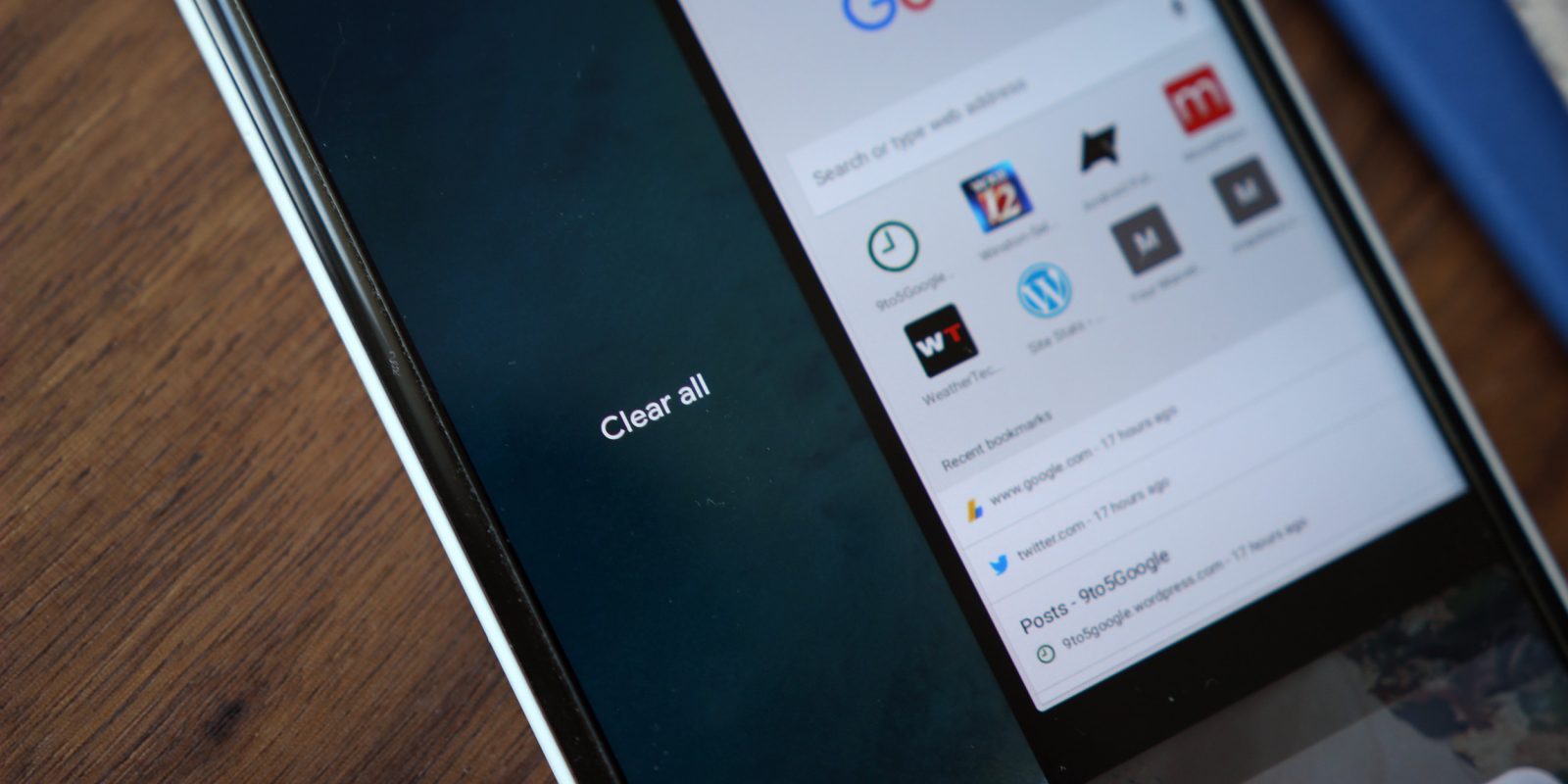 Android P DP3: 'Clear All' button is back in multitasking menu