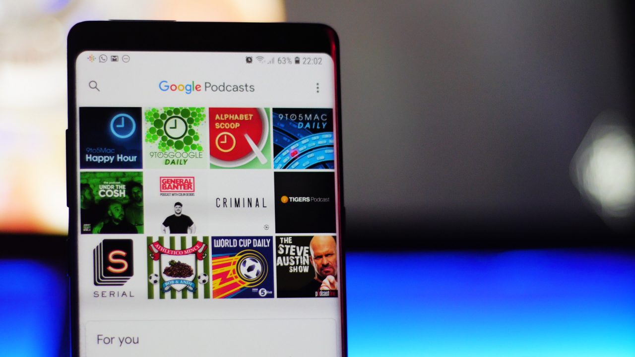 Google Podcasts Initial Review