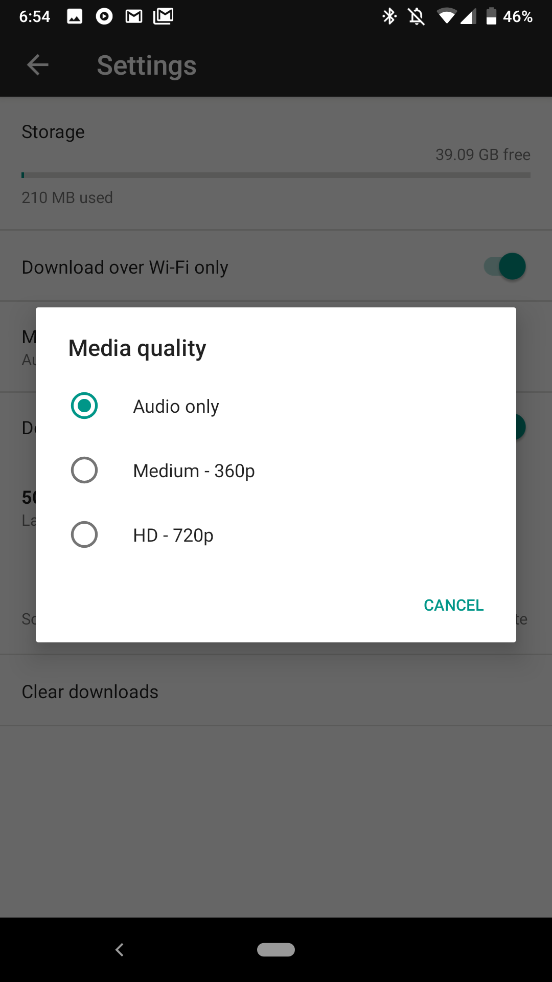 YouTube Music 2.39 preps seperate audio & video quality for offline