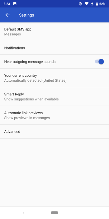 Android Messages 3.5 rolling out w/ Material Theme and dark mode ...