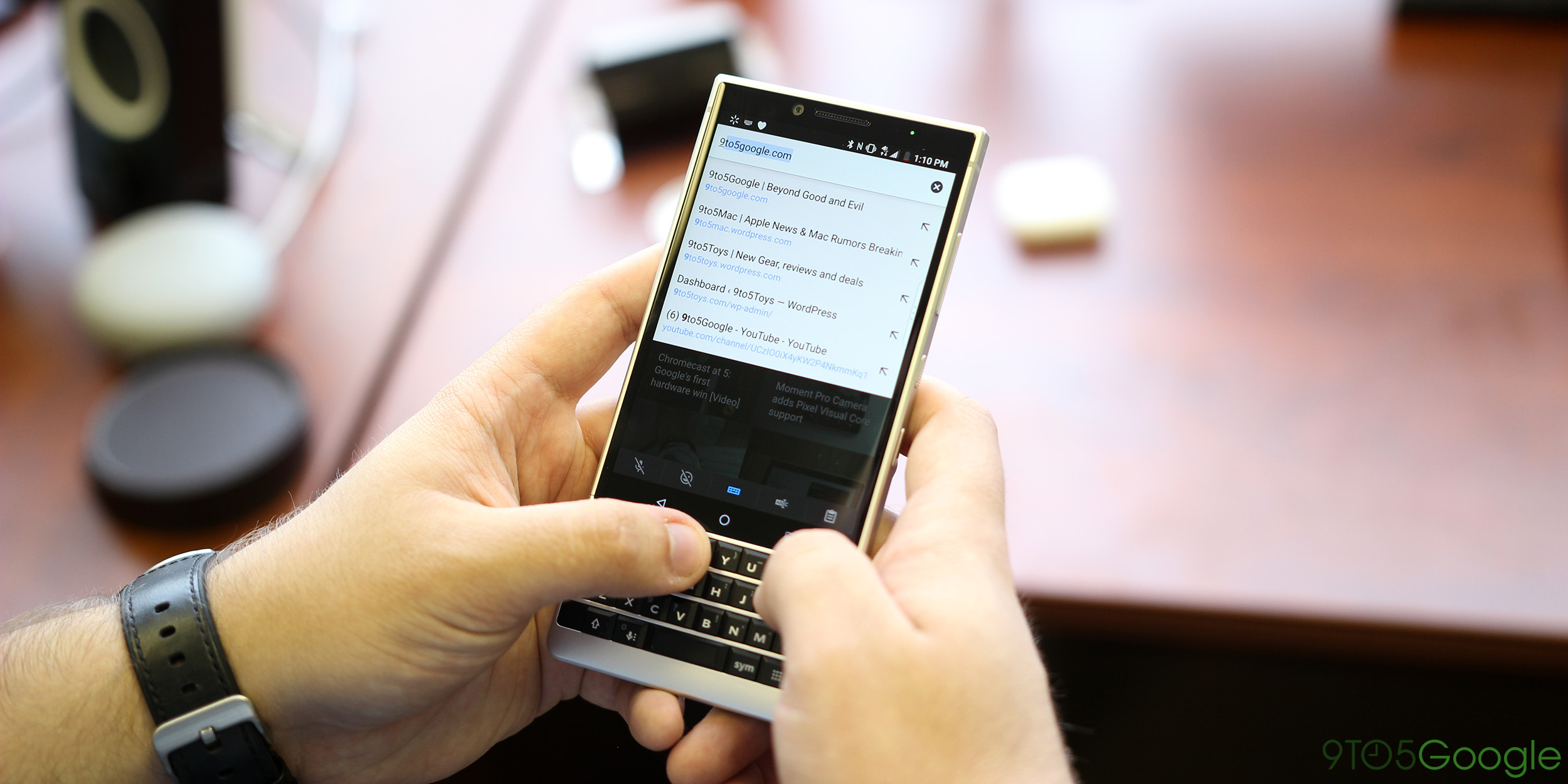 blackberry key2 android