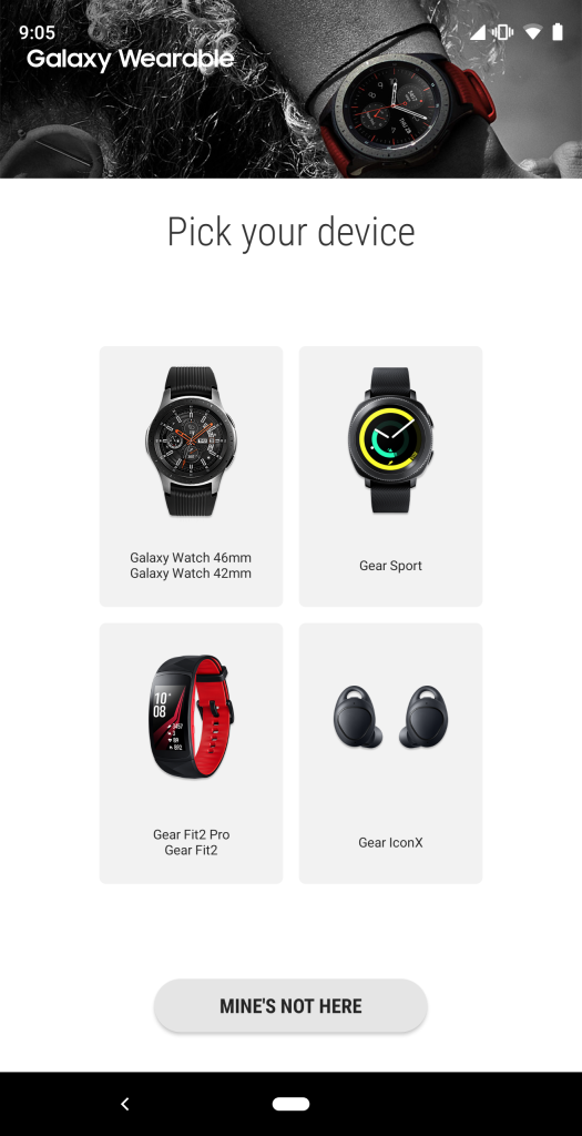 galaxy wearable update