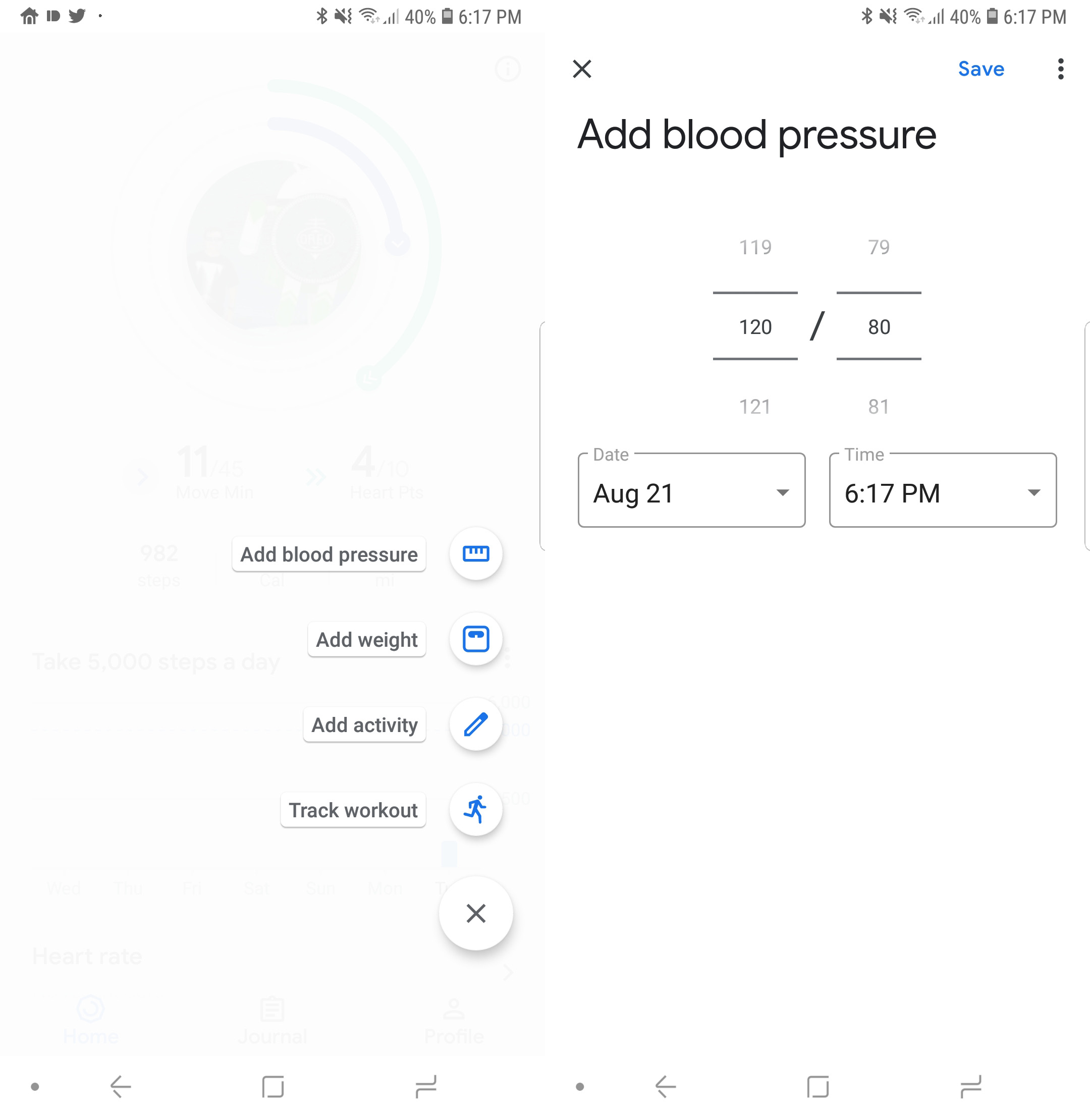 Blood pressure monitor google fit new arrivals