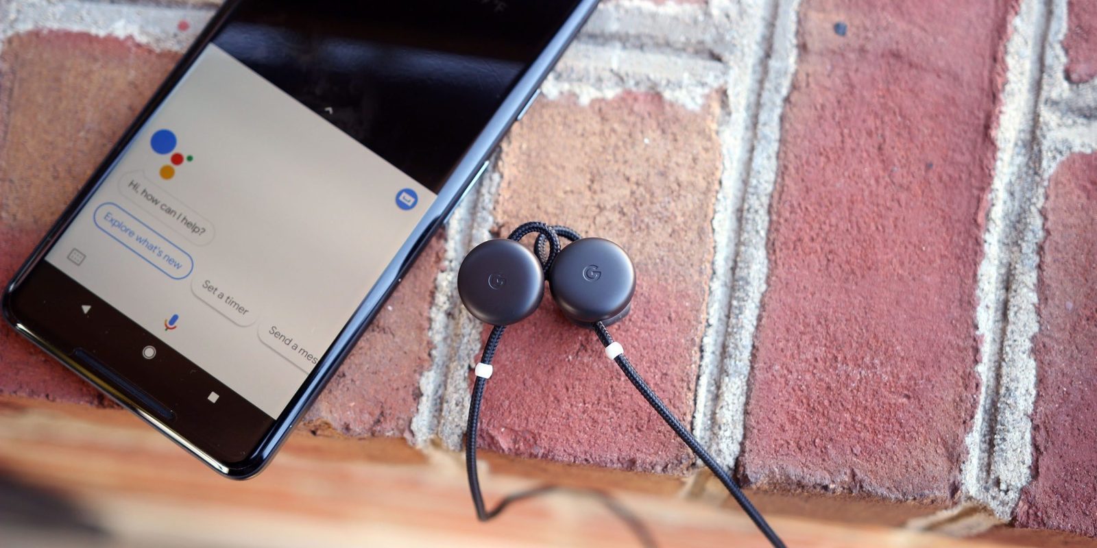 Google Assistant headphones Pixel Buds