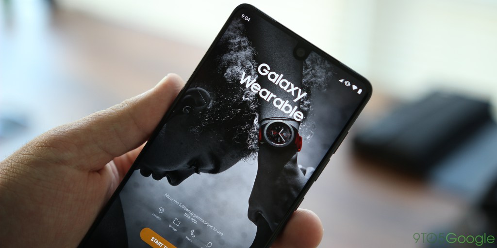 Samsung galaxy wearable app 1