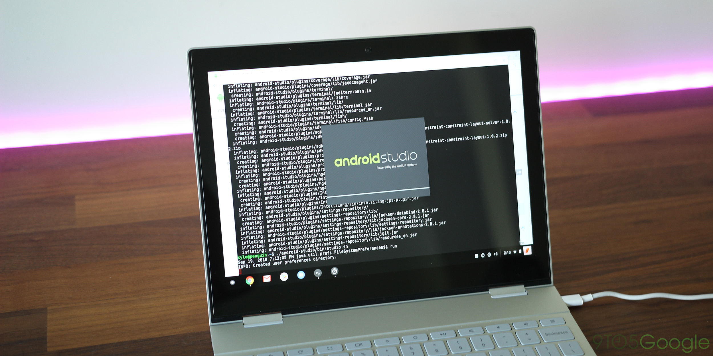 How to install Android Studio on Chrome OS