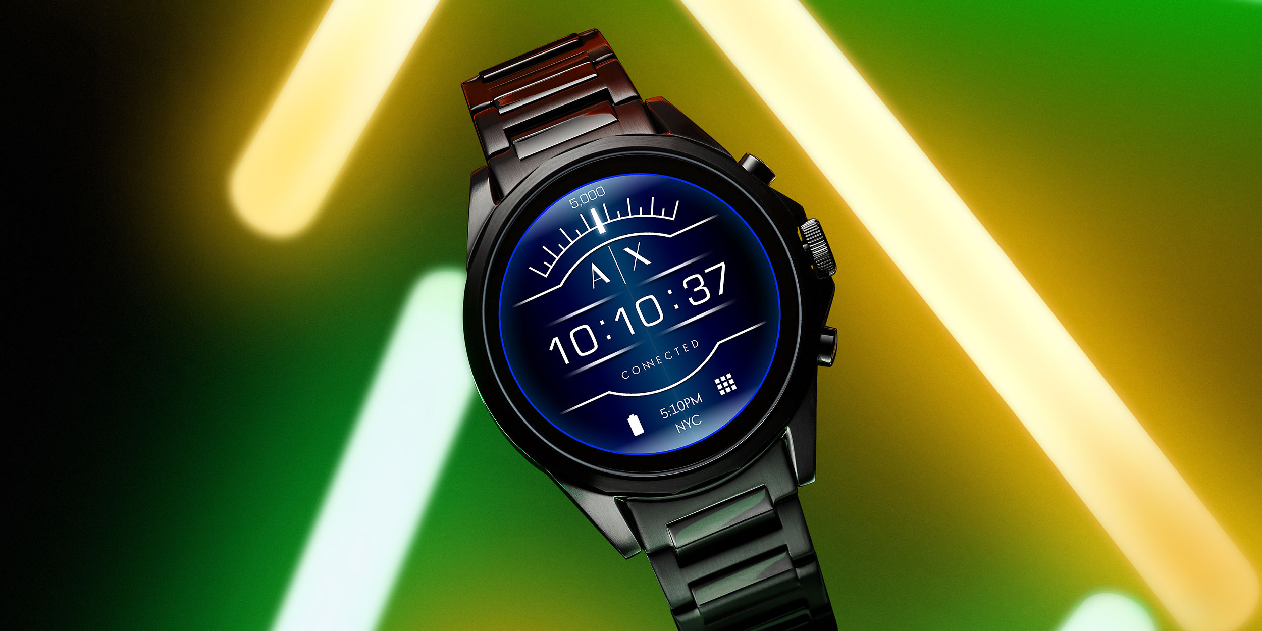 armani exchange connected touchscreen smartwatch