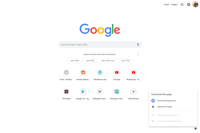 Chrome OS 69 Google Material Theme